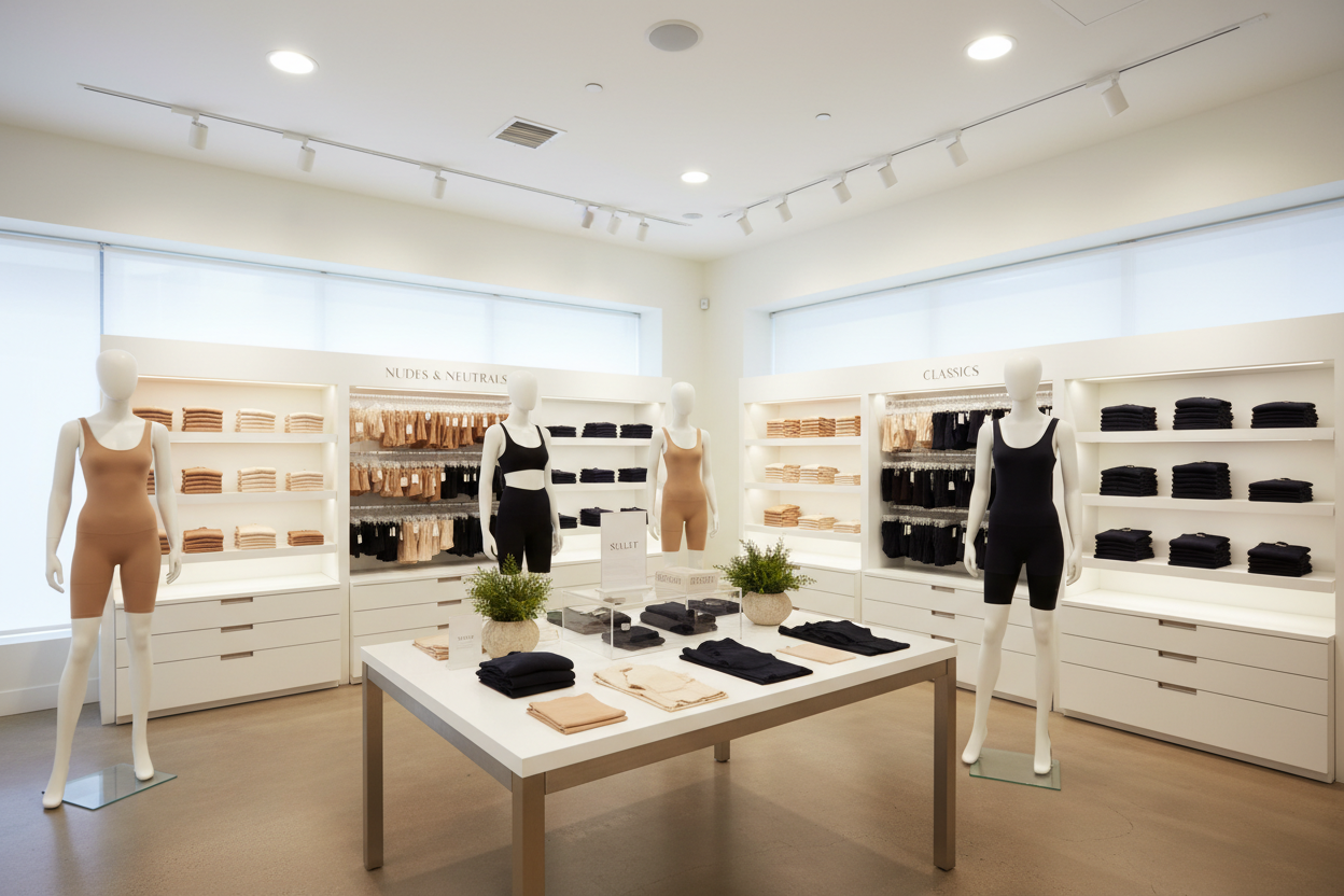 shape wear in a store